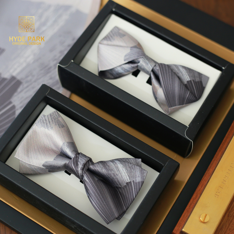 Mens Grooming Box - Подарочная коробка для жениха, шафера, серебристо-серое,