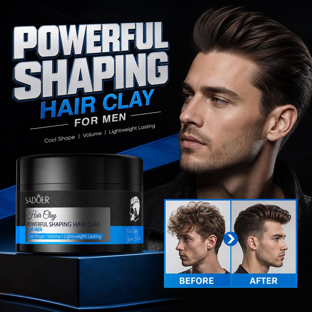 Pomade Hair Clay - Матовая глина для укладки волос с