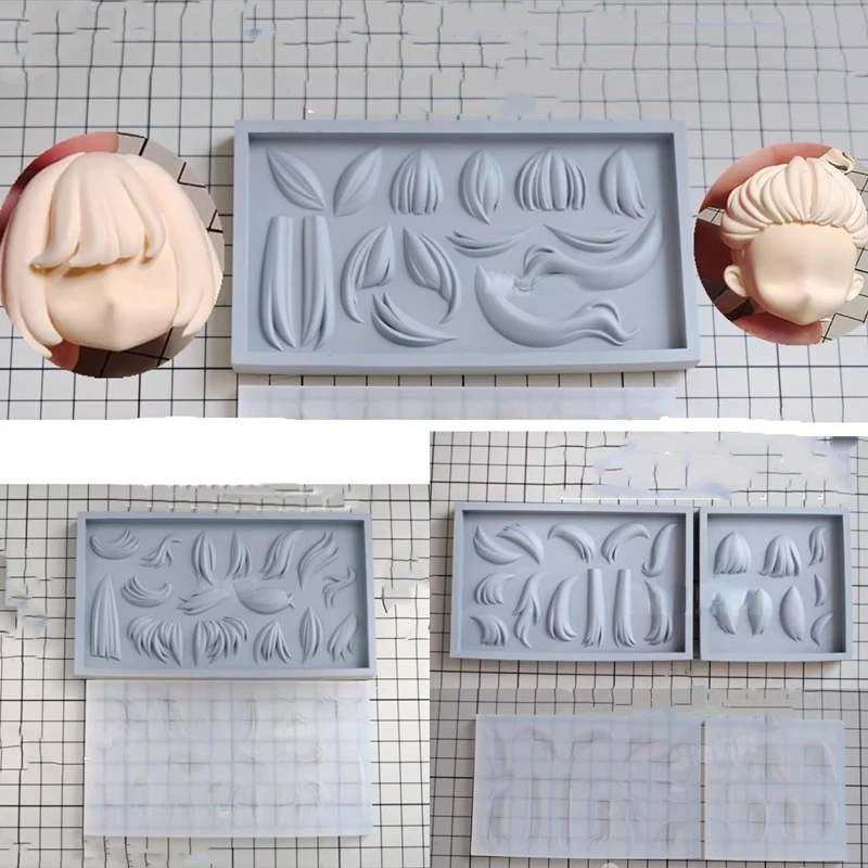 Pomade Hair Clay - Силиконовая форма для волос, 3d Φ,