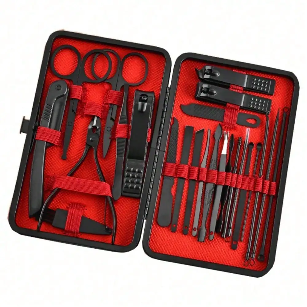 Mens Grooming Box - Профессиональный набор для маникюра и педикюра,