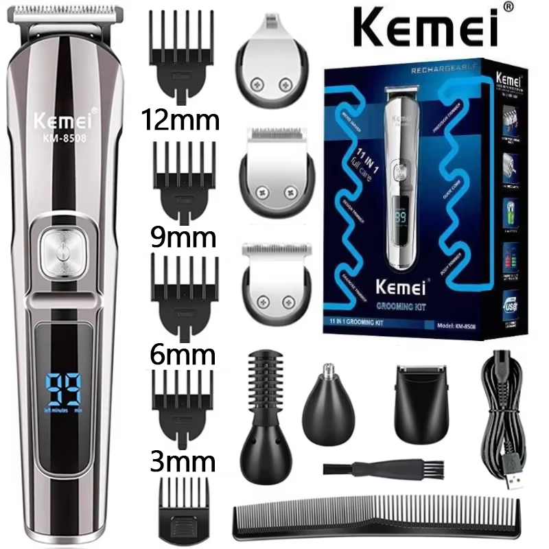 Mens Grooming Box - Профессиональный многофункциональный триммер для бороды и