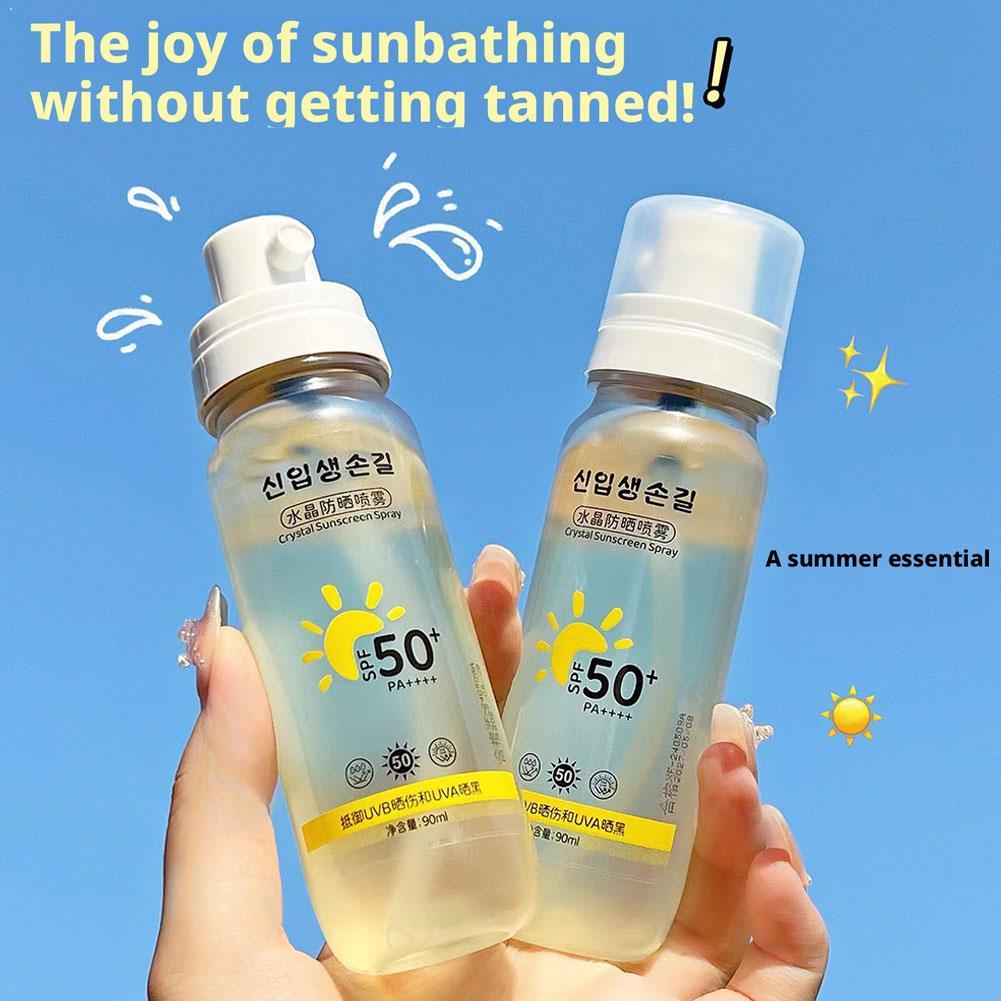 Face Moisturizer Spf - Корейский солнцезащитный спрей SPF 50+ легкий,
