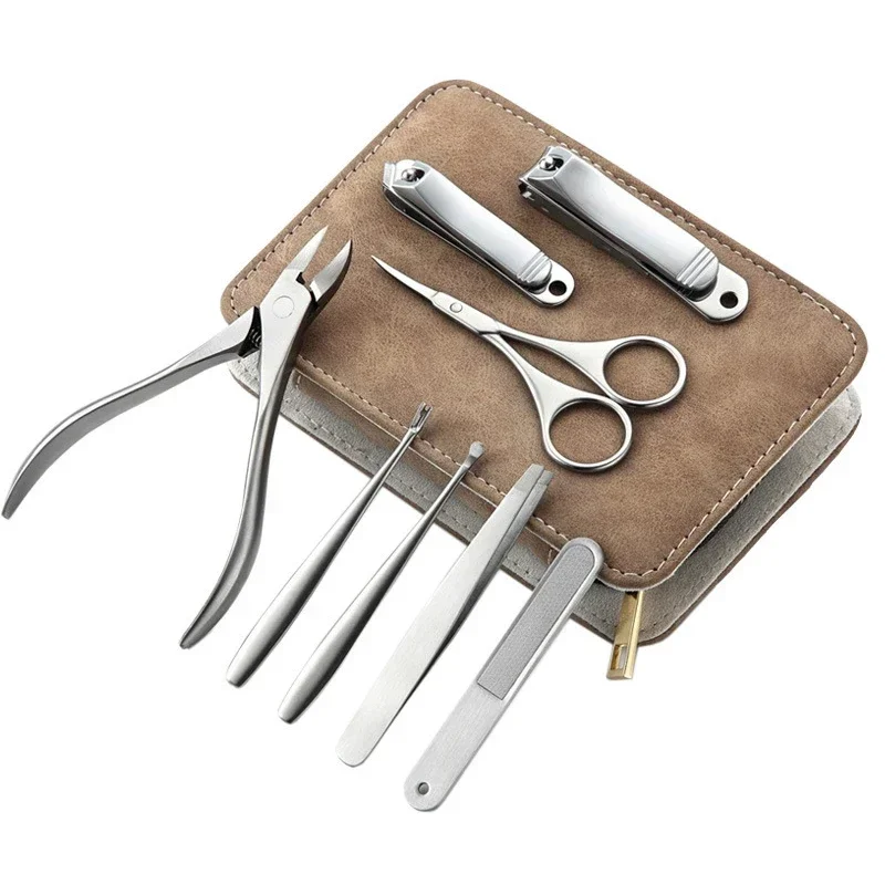 Mens Grooming Box - Профессиональный маникюрный набор, 8/12 шт., набор