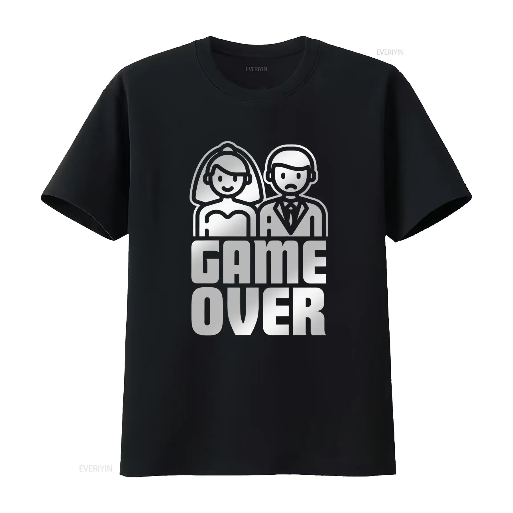 Men'S Grooming - Футболка для мужчин GAME OVER Bachelor
