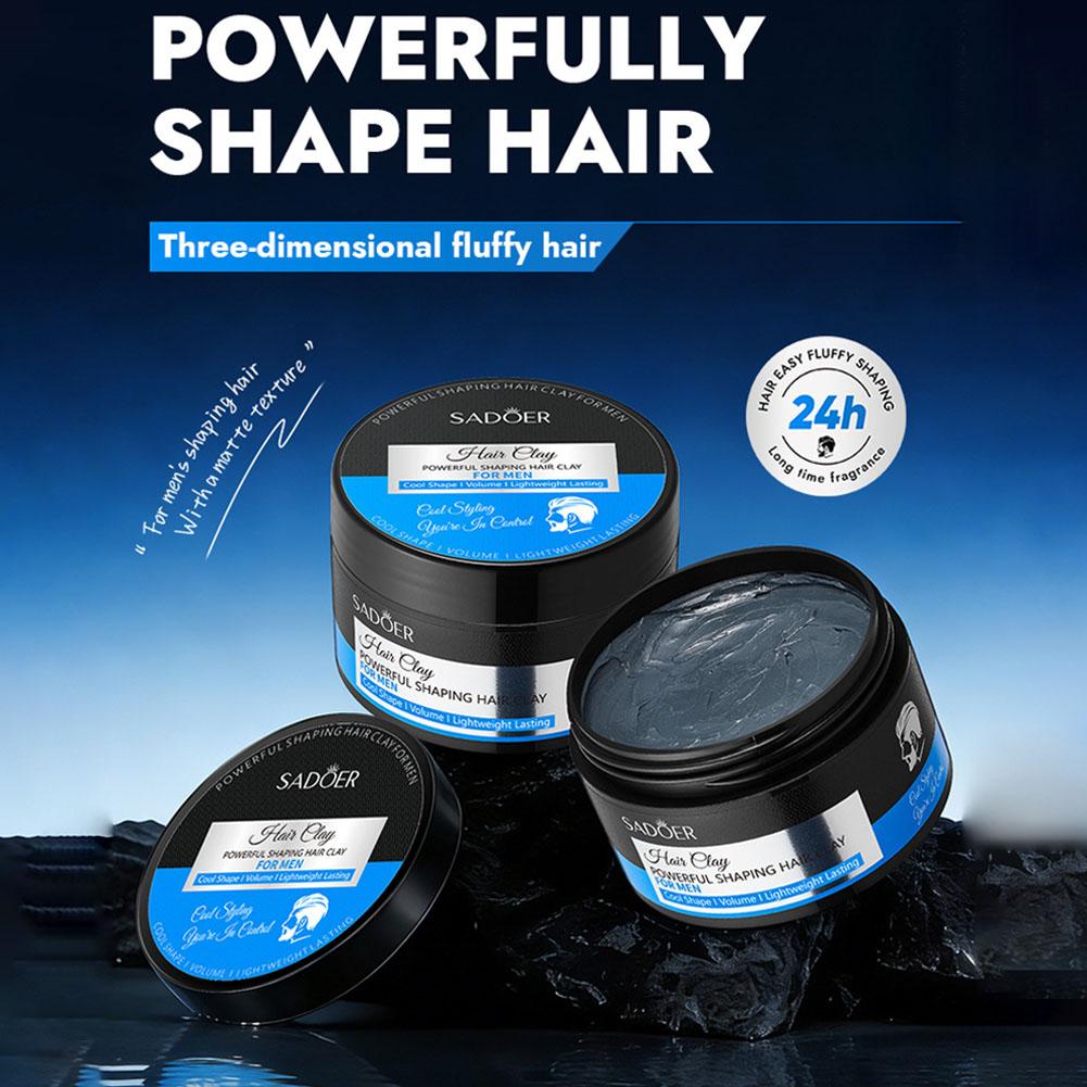 Pomade Hair Clay - Мужской воск для укладки волос: стойкая,