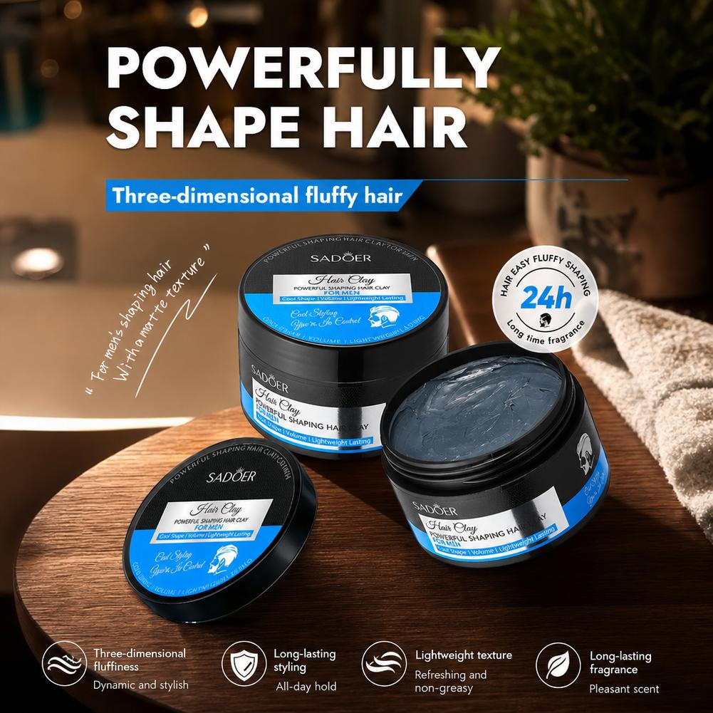 Матовая глина для укладки воло – обзор и цена Pomade Hair Clay