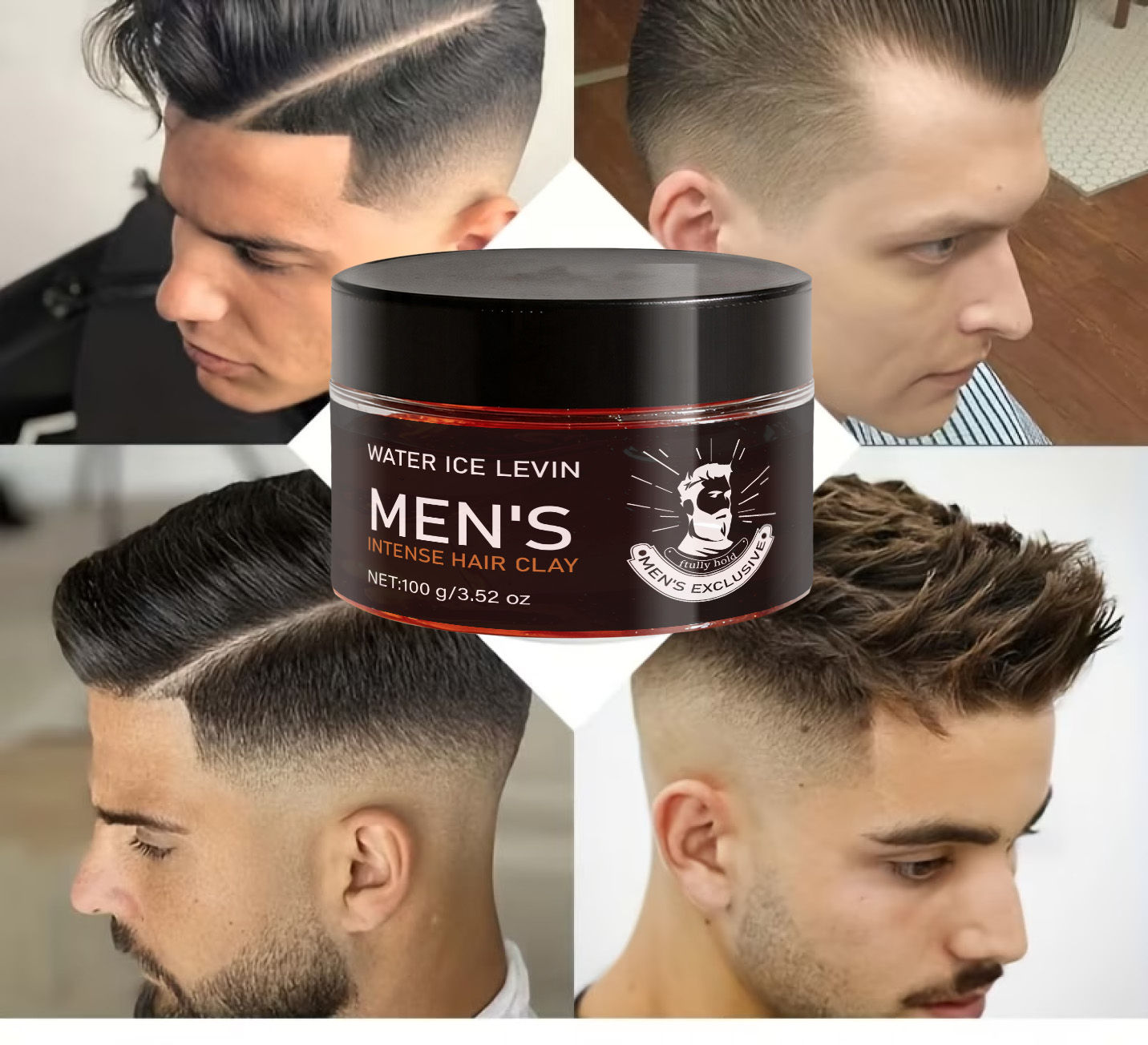 Мужская глина для укладки воло – обзор и цена Pomade Hair Clay
