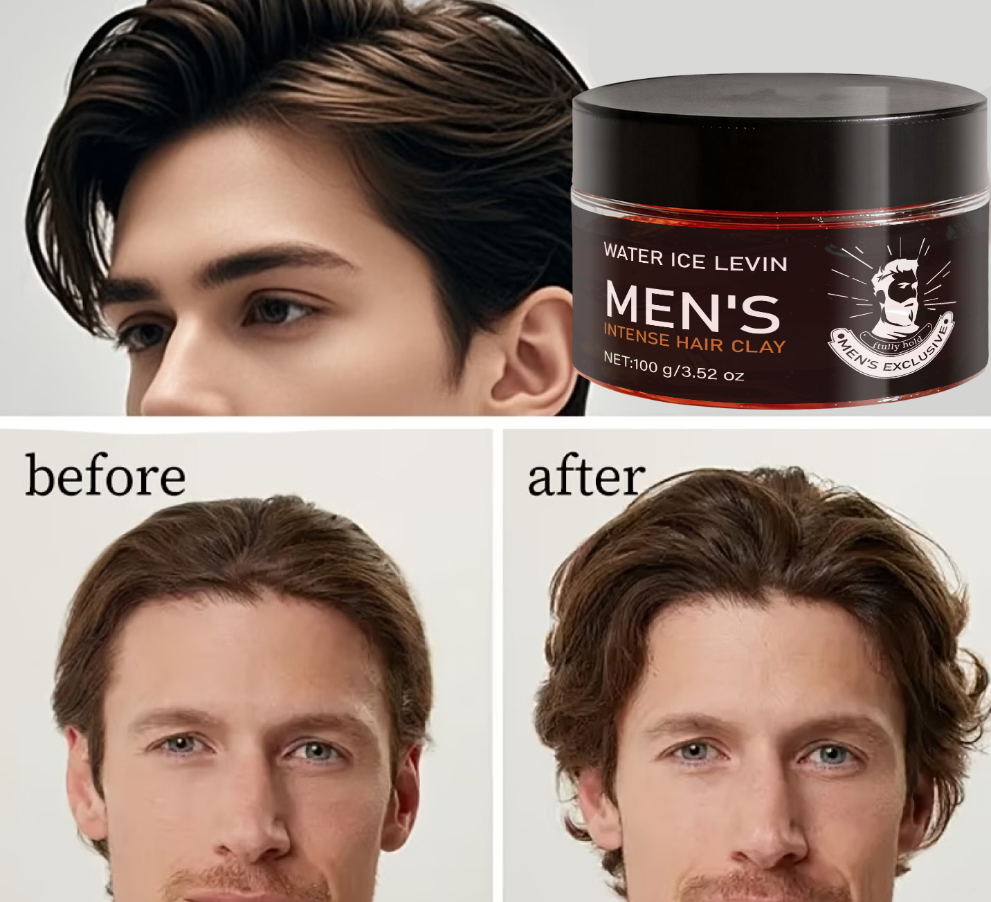 Мужская глина для укладки воло – обзор и цена Pomade Hair Clay