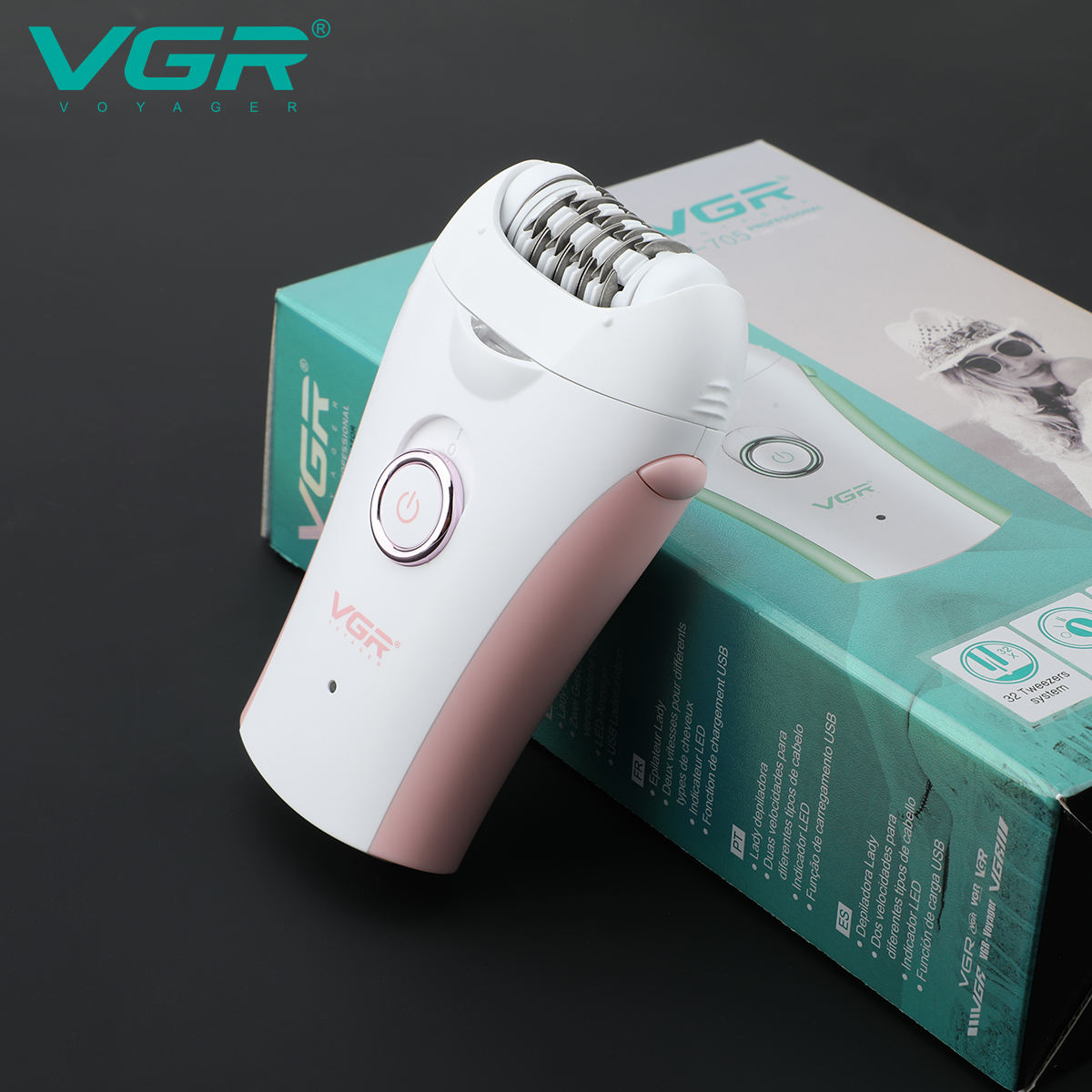 VGR 705 Эпилятор Профессиональ – обзор и цена Eyebrow Razor Trimmer