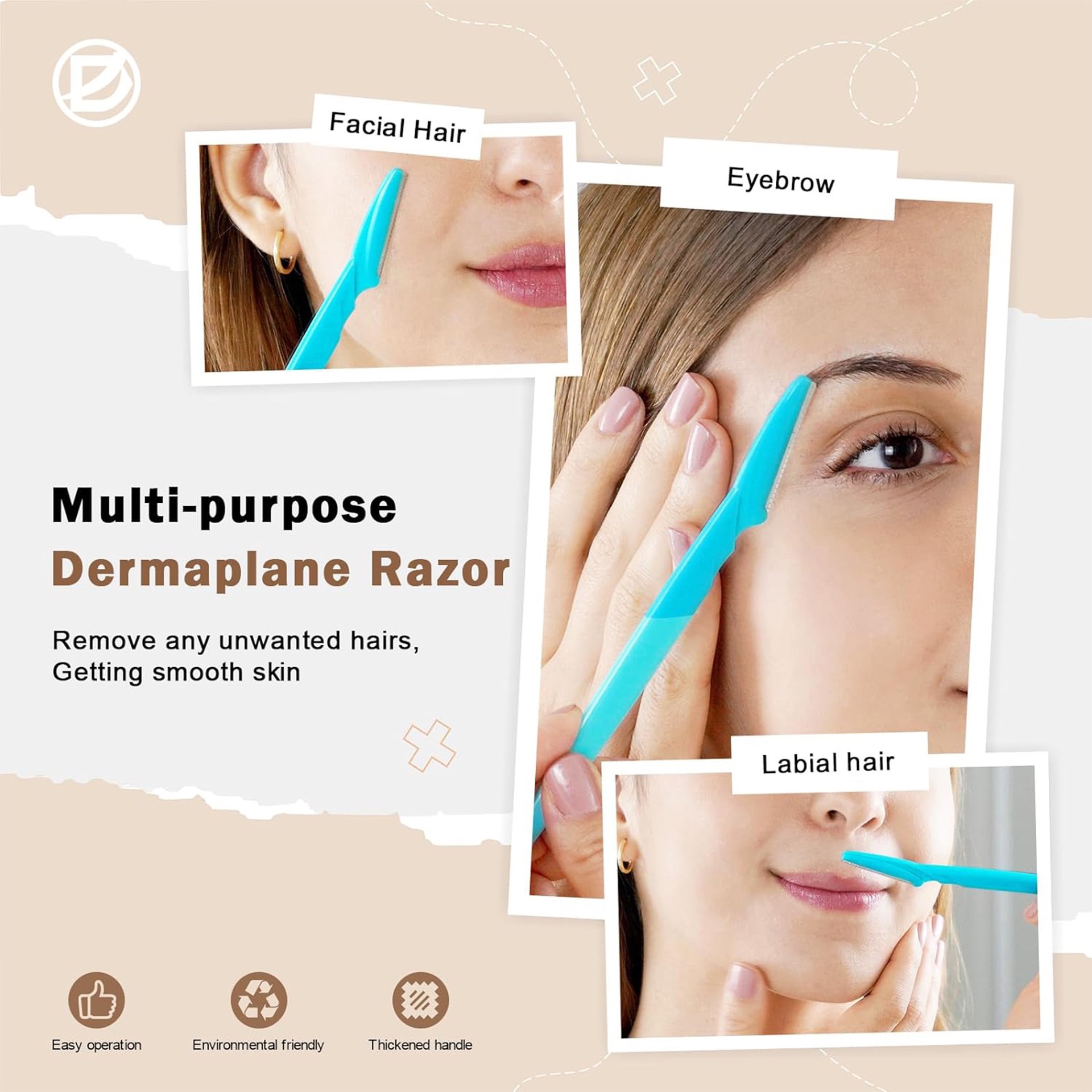 Новинка 2026 года: Набор из 5/ – обзор и цена Eyebrow Razor Trimmer