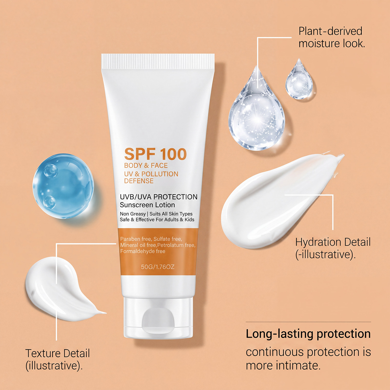 Солнцезащитный крем SPF 100, м – обзор и цена Face Moisturizer Spf