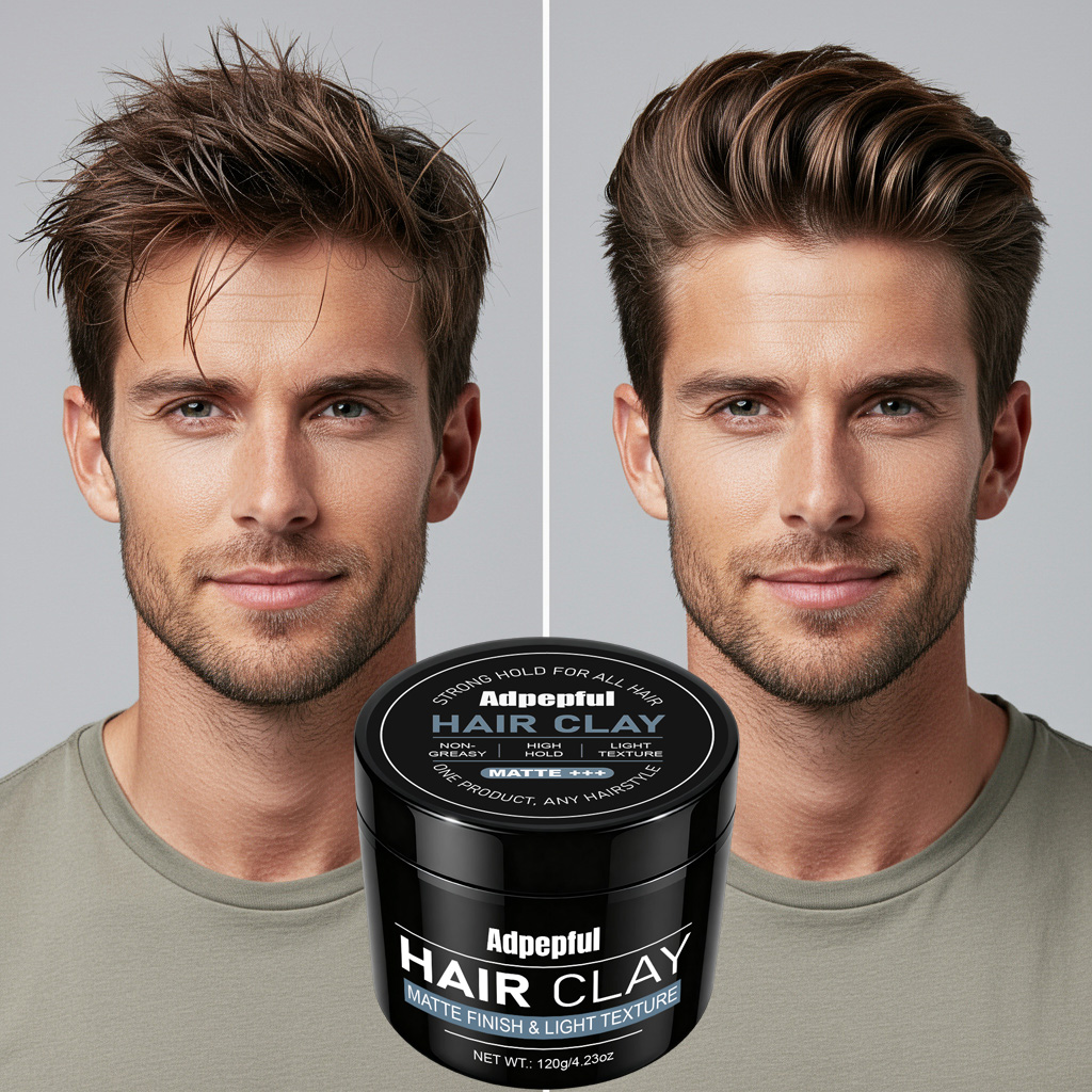 Матовая глина для укладки Adgl – обзор и цена Pomade Hair Clay